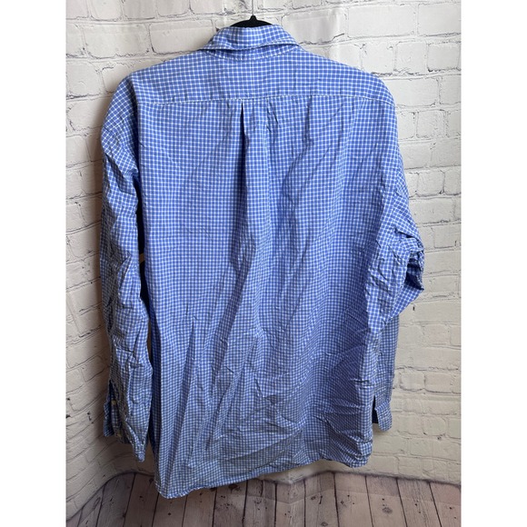 Ralph Lauren Classic Fit Button Down Shirt Checkered Blue Pink Size S - Picture 6 of 6